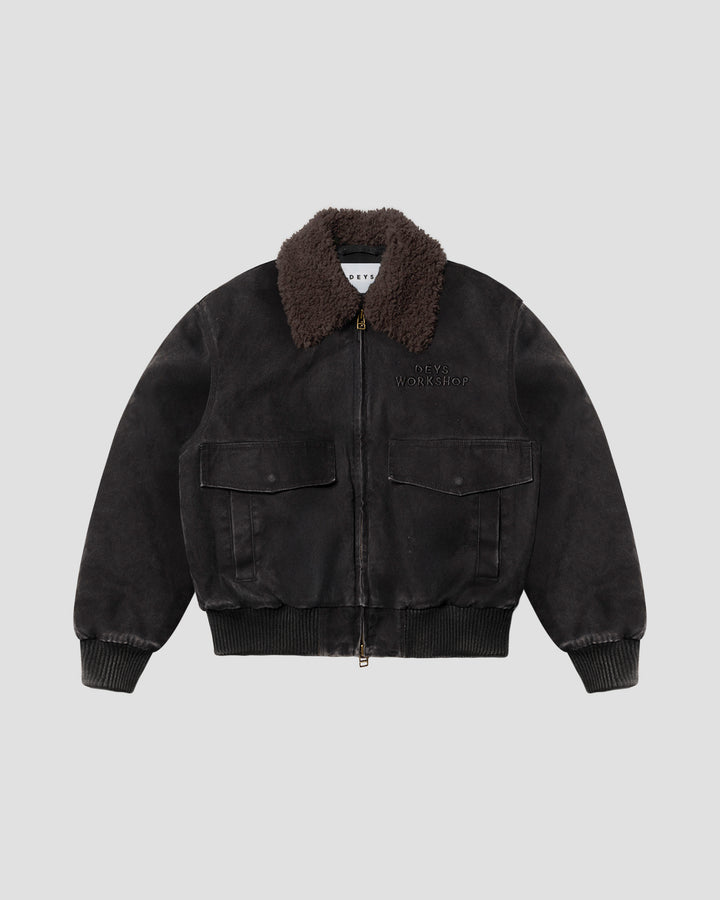 Anaheim Bomber Jacket - Washed Black