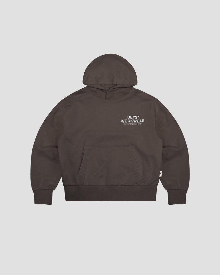 Hillside Hoodie - Washed Brown