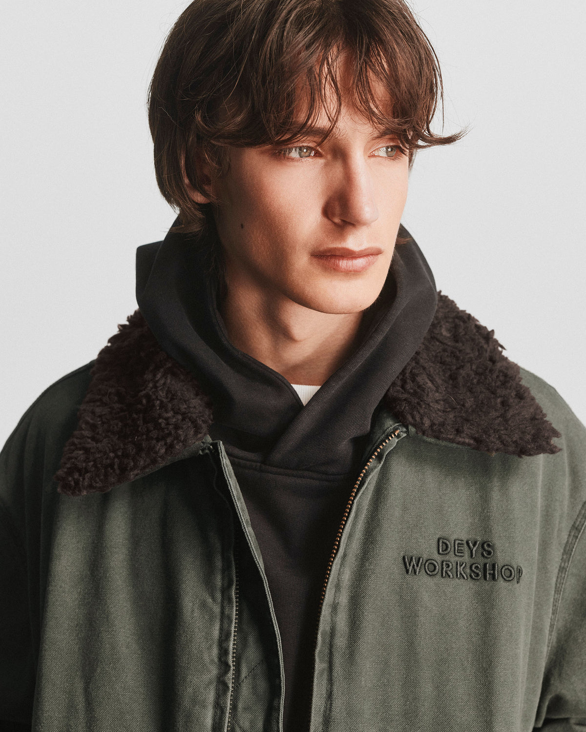 Anaheim Bomber Jacket - Washed Green — view 4