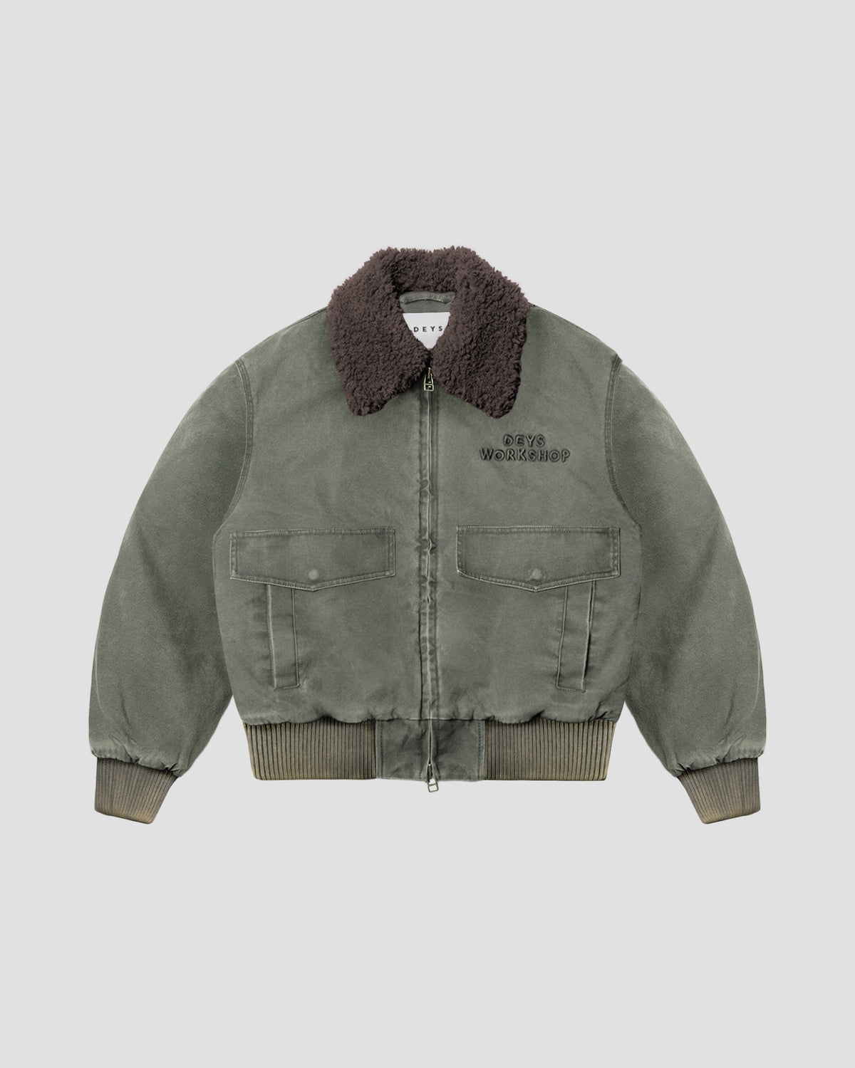 Anaheim Bomber Jacket - Washed Green — view 2