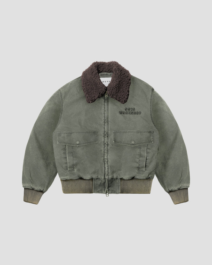 Anaheim Bomber Jacket - Washed Green