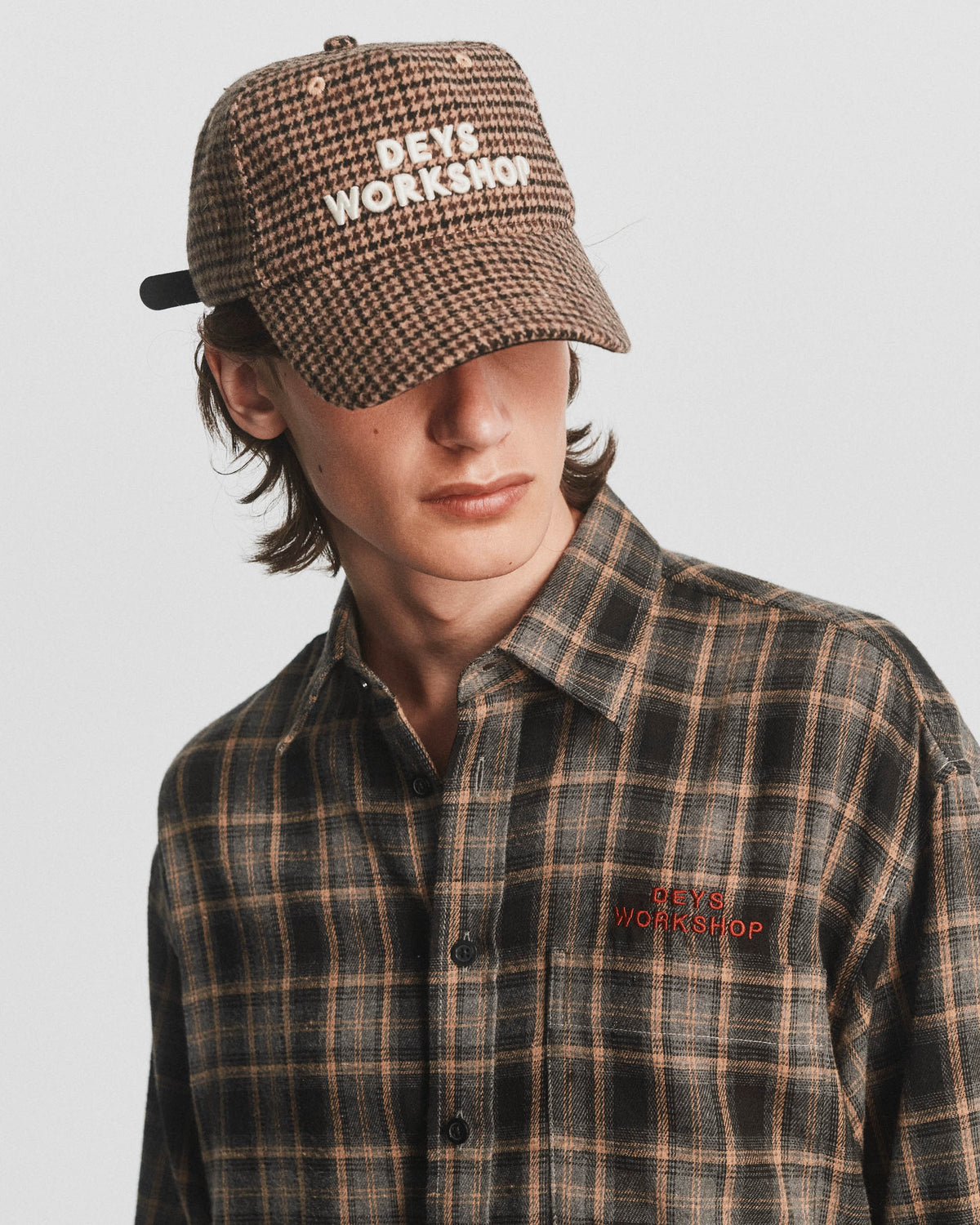 Colton Flannel - Grey Check — view 4