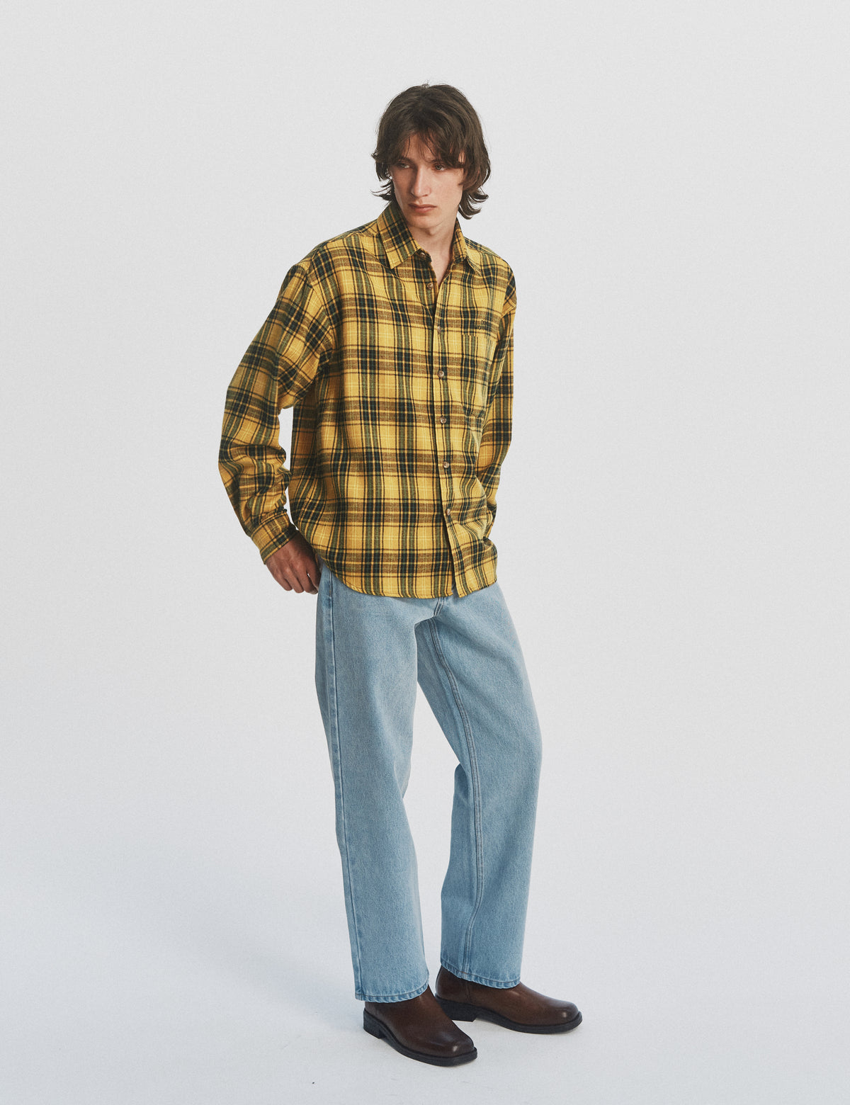 Colton Flannel - Yellow Check — view 4