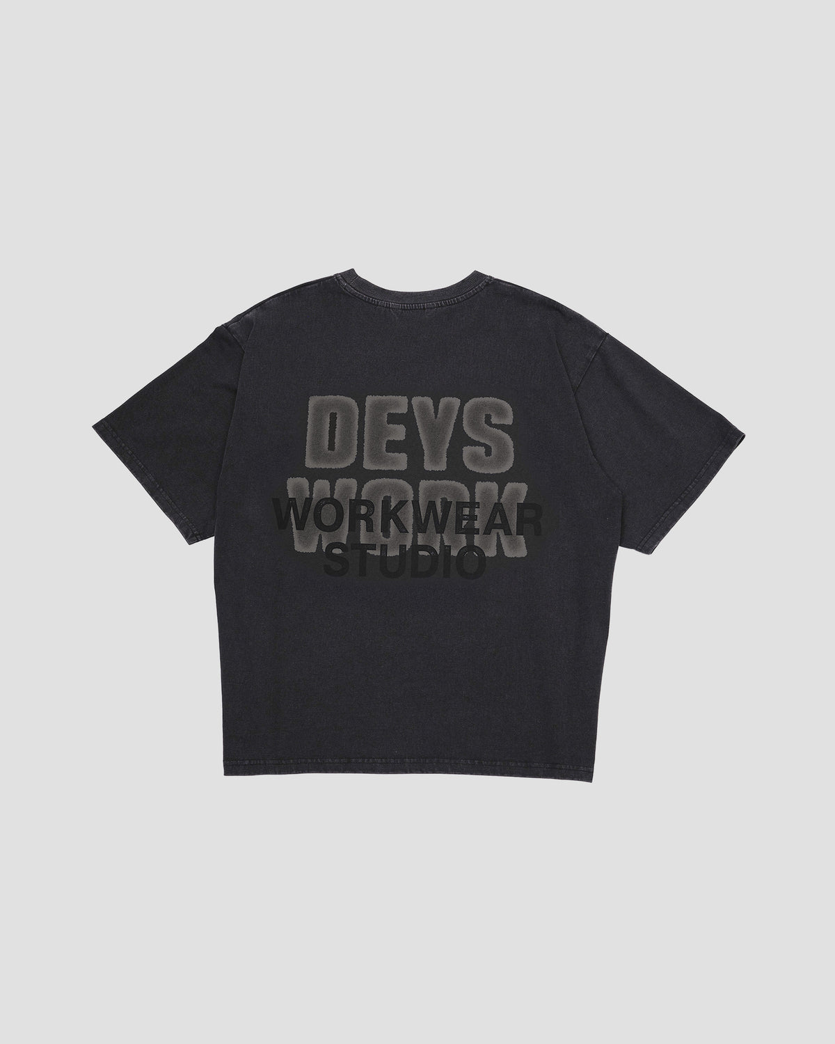 Norwalk Tee - Washed Black — view 5