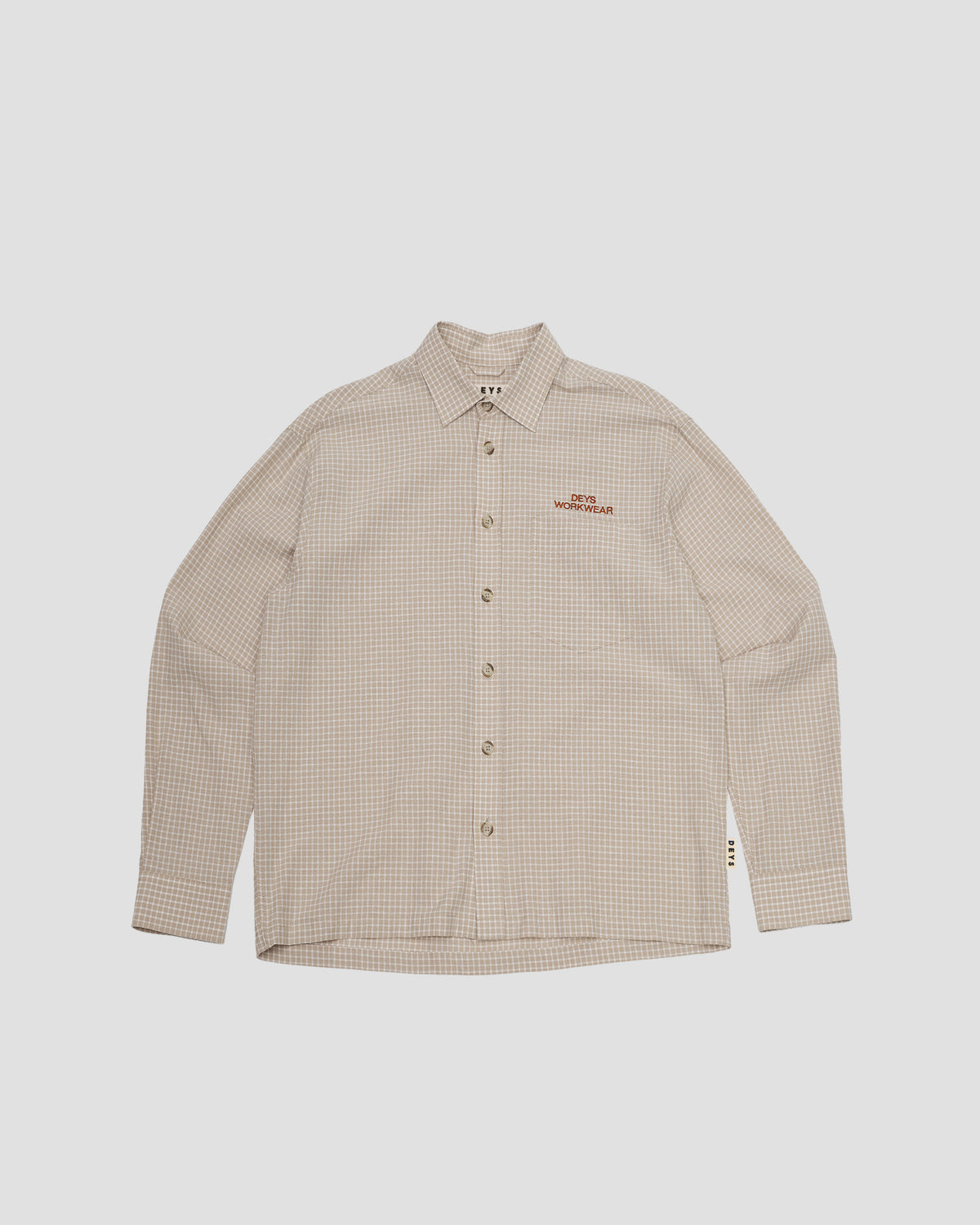 Bellflower Shirt - Beige Check — view 2