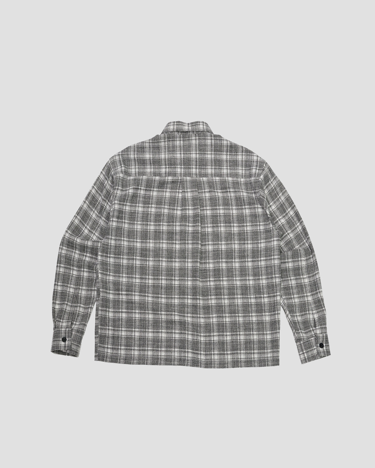 Bellflower Spring Flannel - Charcoal Check — view 5