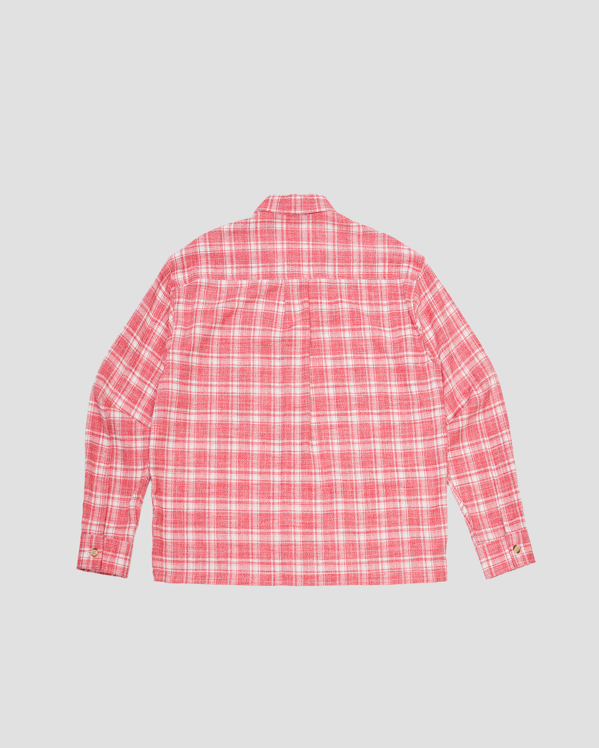 Bellflower Spring Flannel - Red Check — view 5