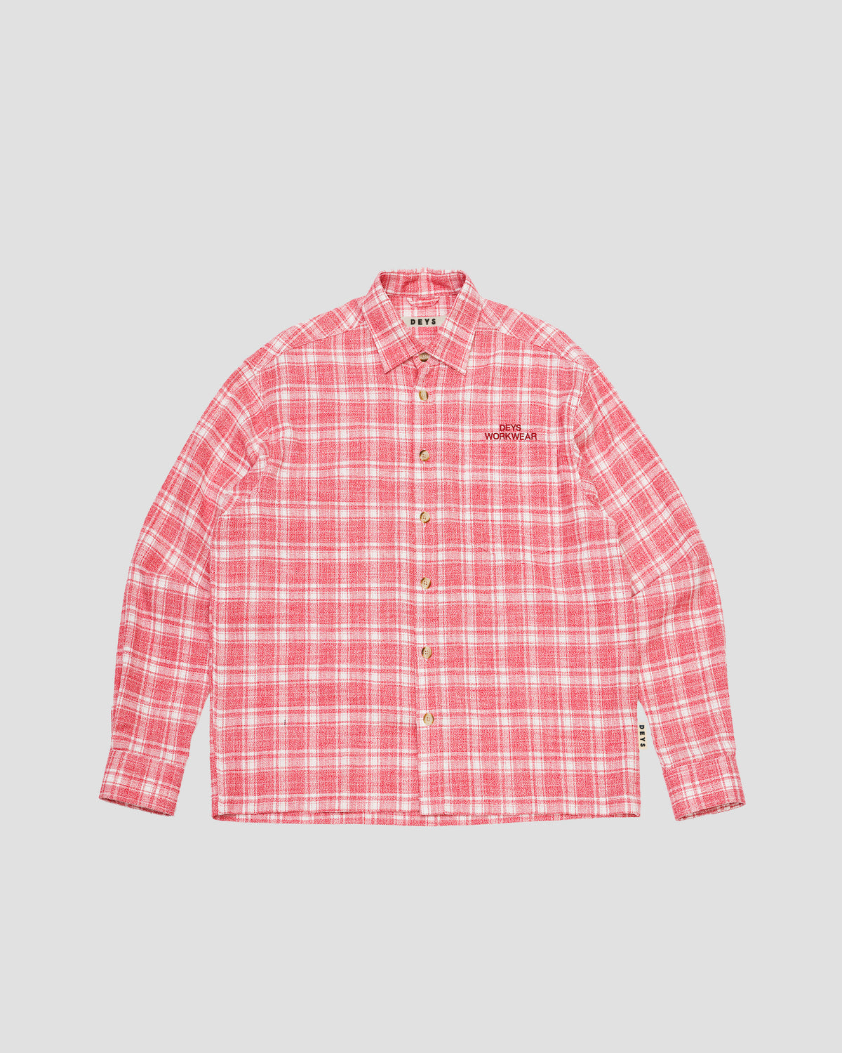 Bellflower Spring Flannel - Red Check — view 2