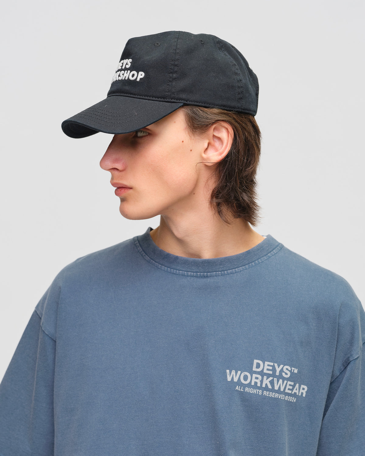 Arca Dad Cap - Washed Black — view 3
