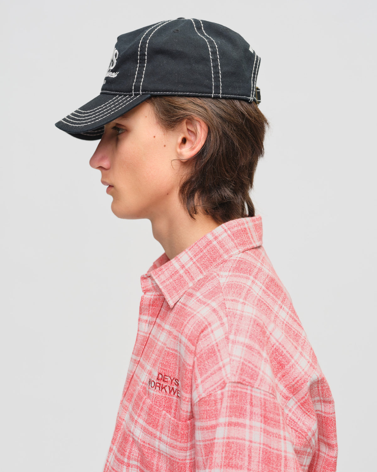 Hancock Dad Cap - Washed Black — view 3