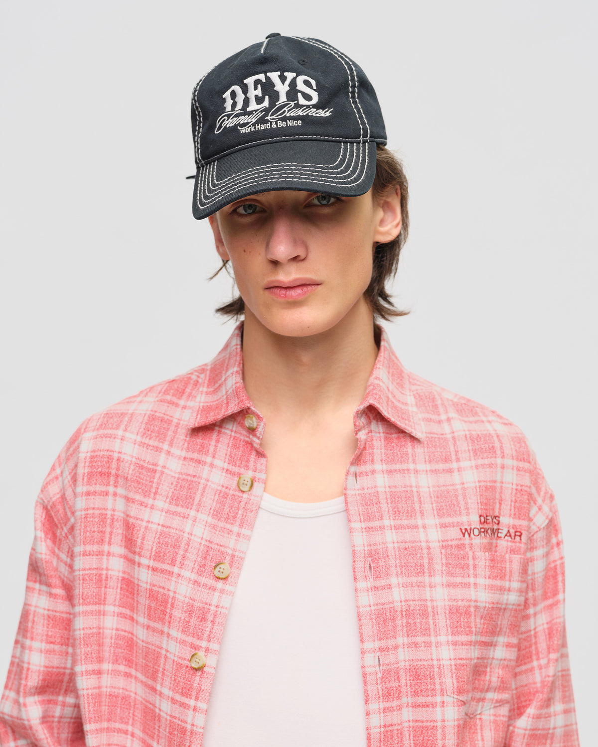 Hancock Dad Cap - Washed Black — view 1