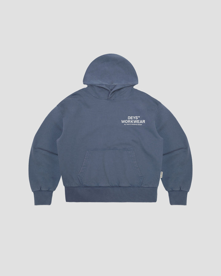 Hillside Hoodie - Washed Blue