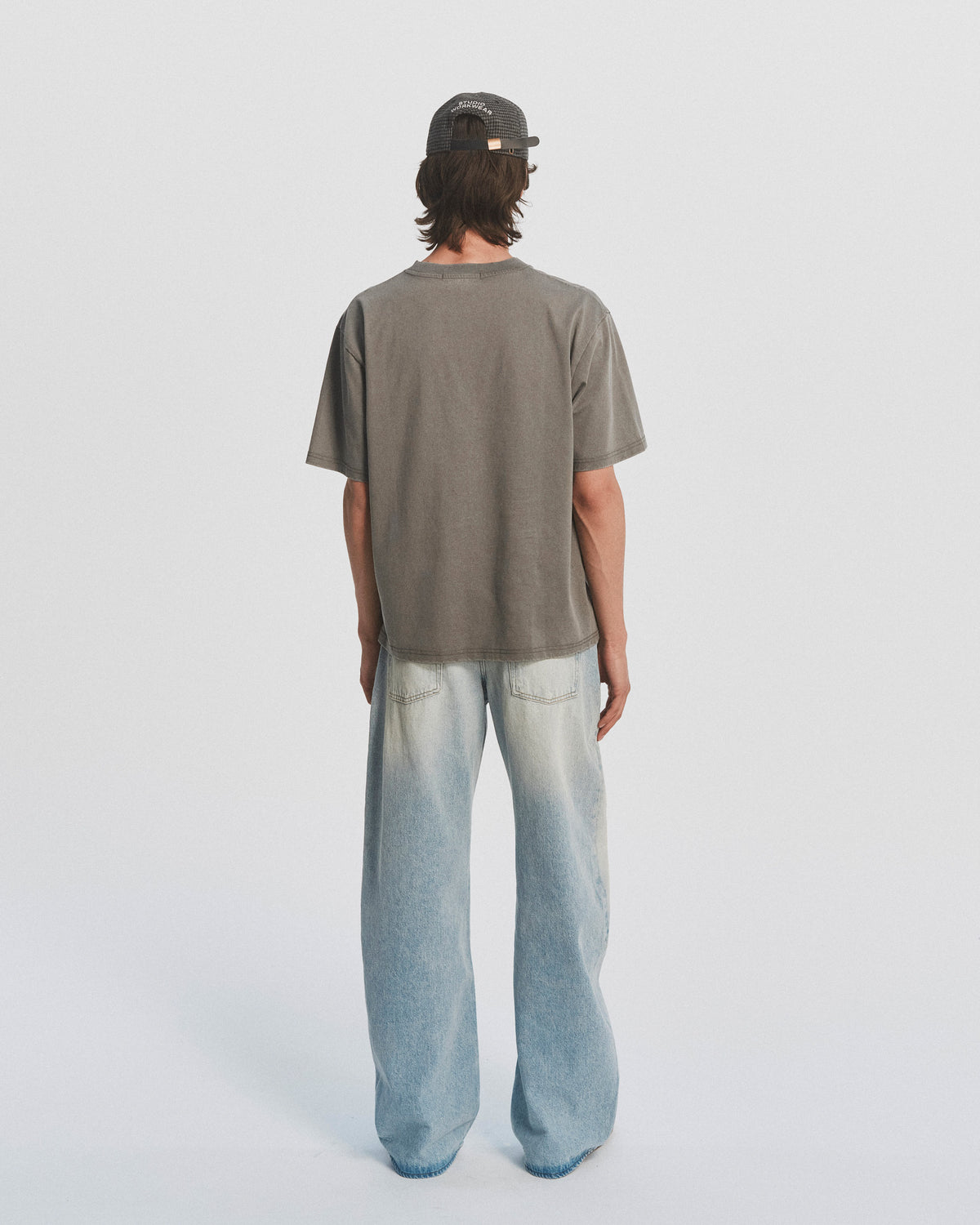 Lawndale Tee - Washed Grey — view 4