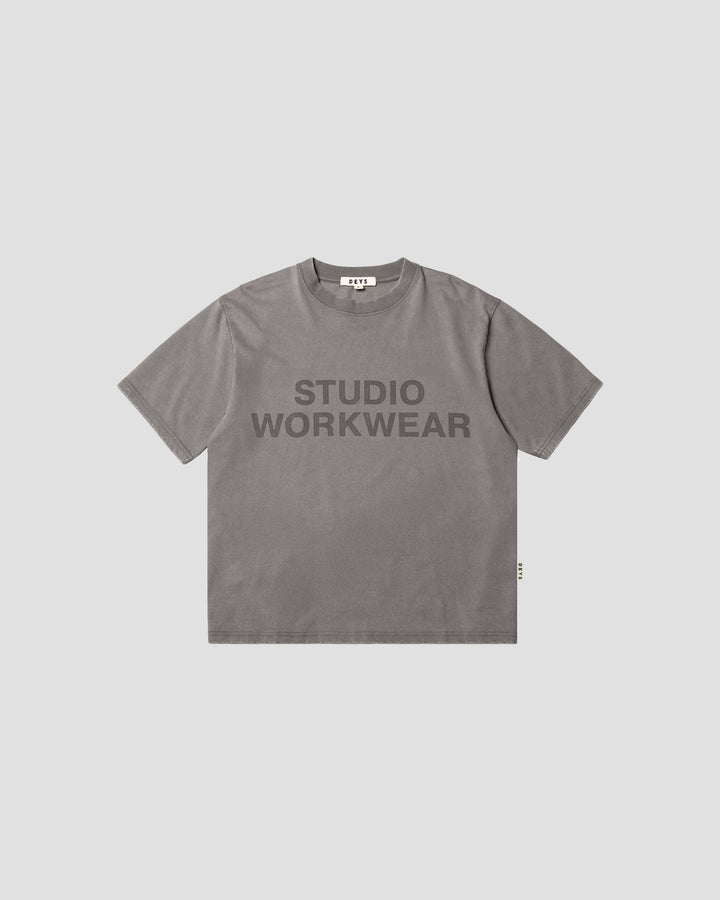Lawndale Tee - Washed Grey