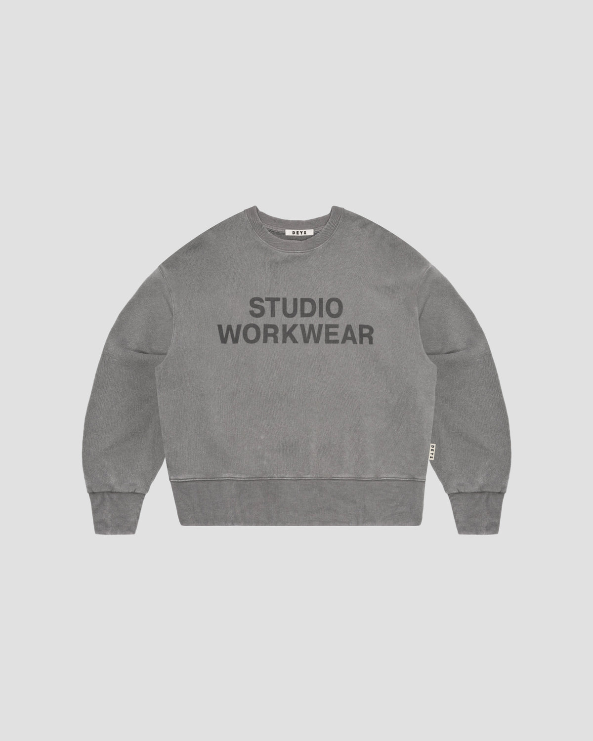 Lawndale Crewneck - Washed Grey — view 2