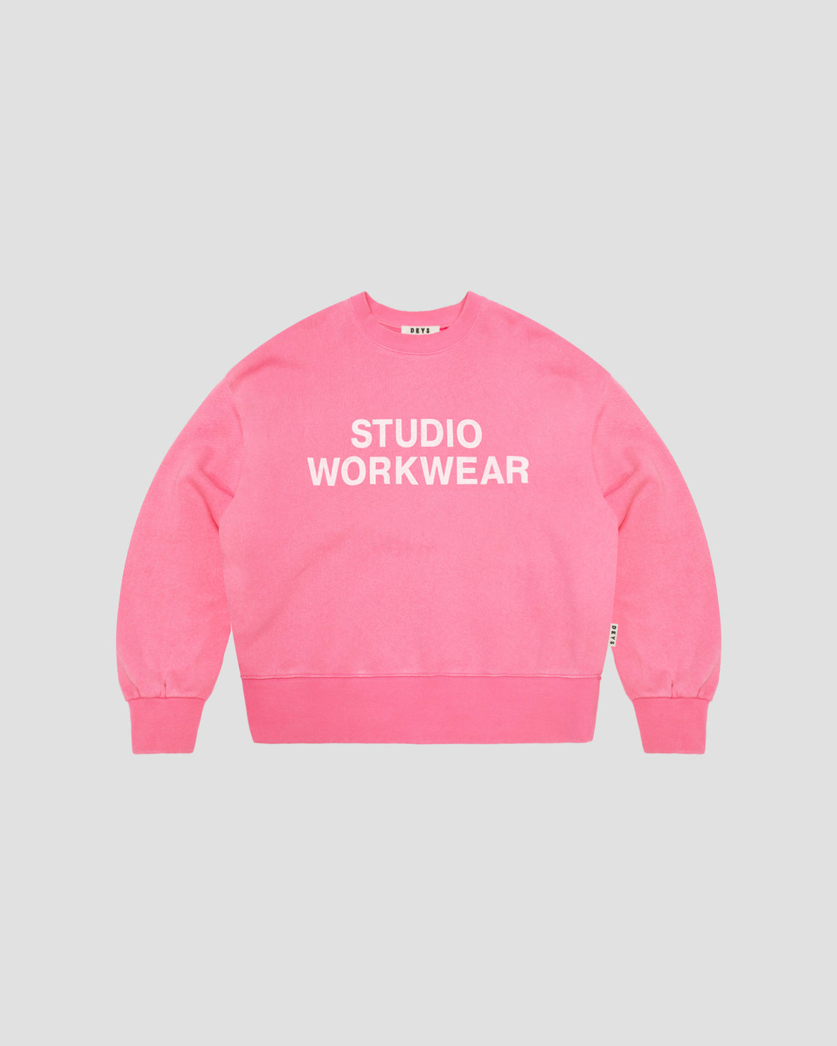 Lawndale Crewneck - Washed Pink — view 2
