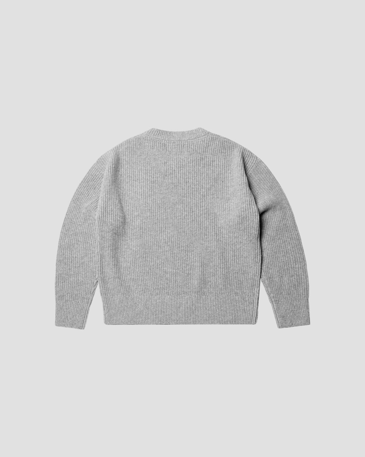 Montebello Wool Crewneck - Grey — view 5