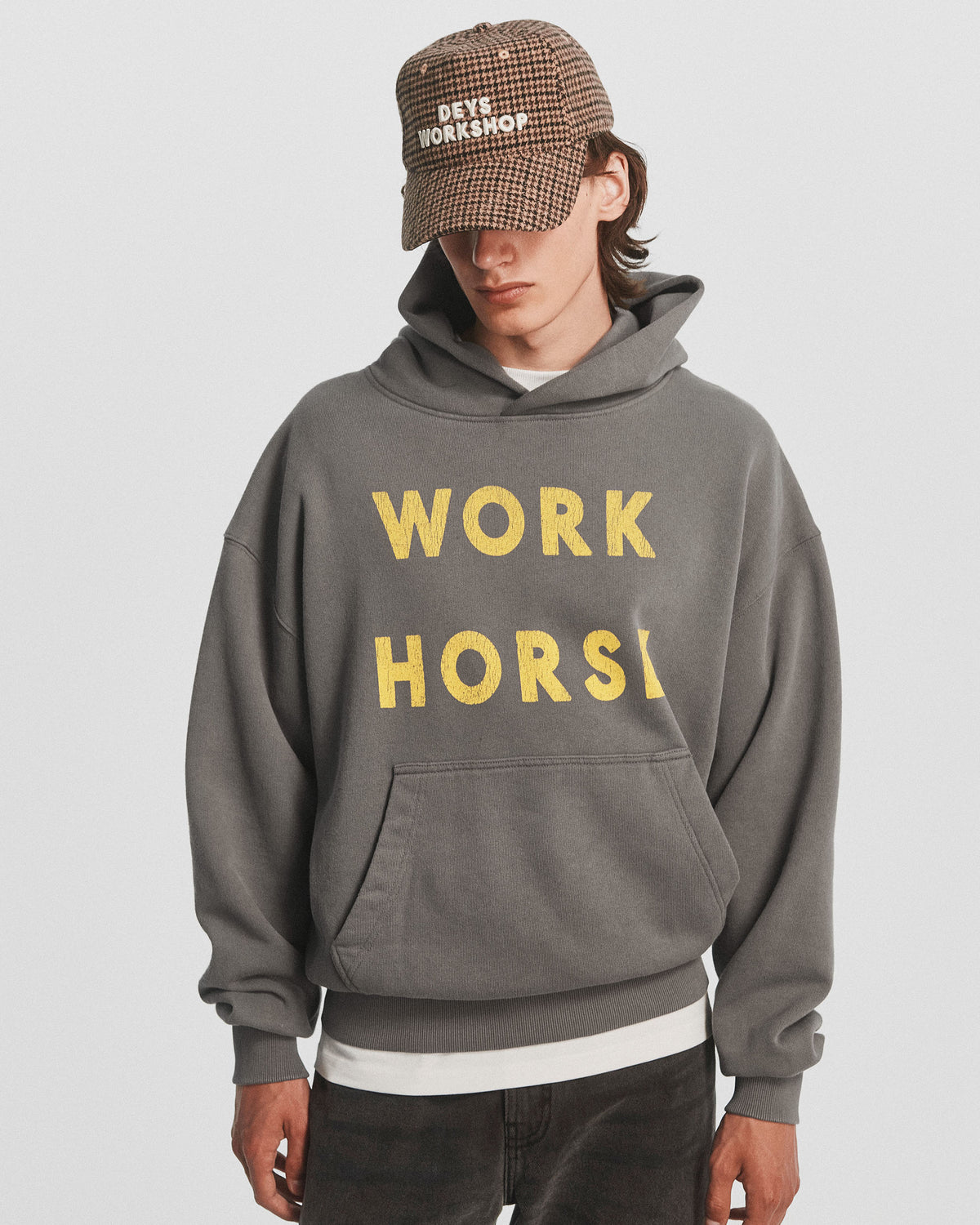 Pomona Hoodie - Washed Grey — view 4