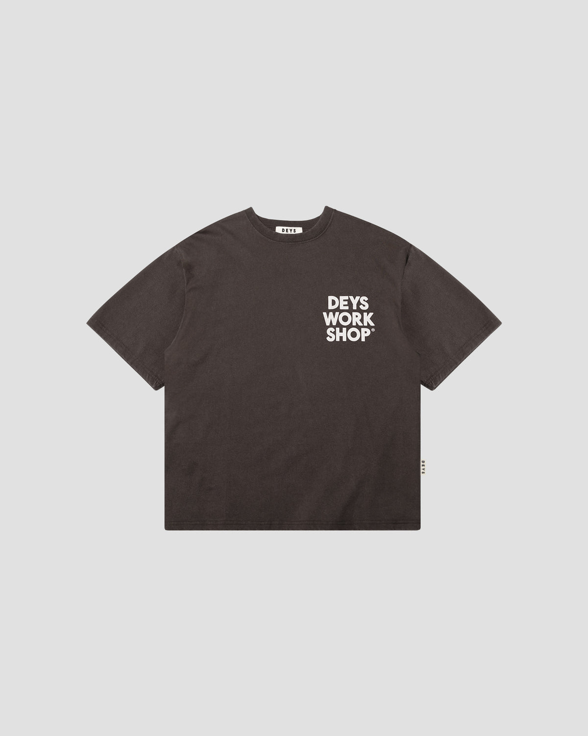 Ventura Tee - Washed Brown — view 2